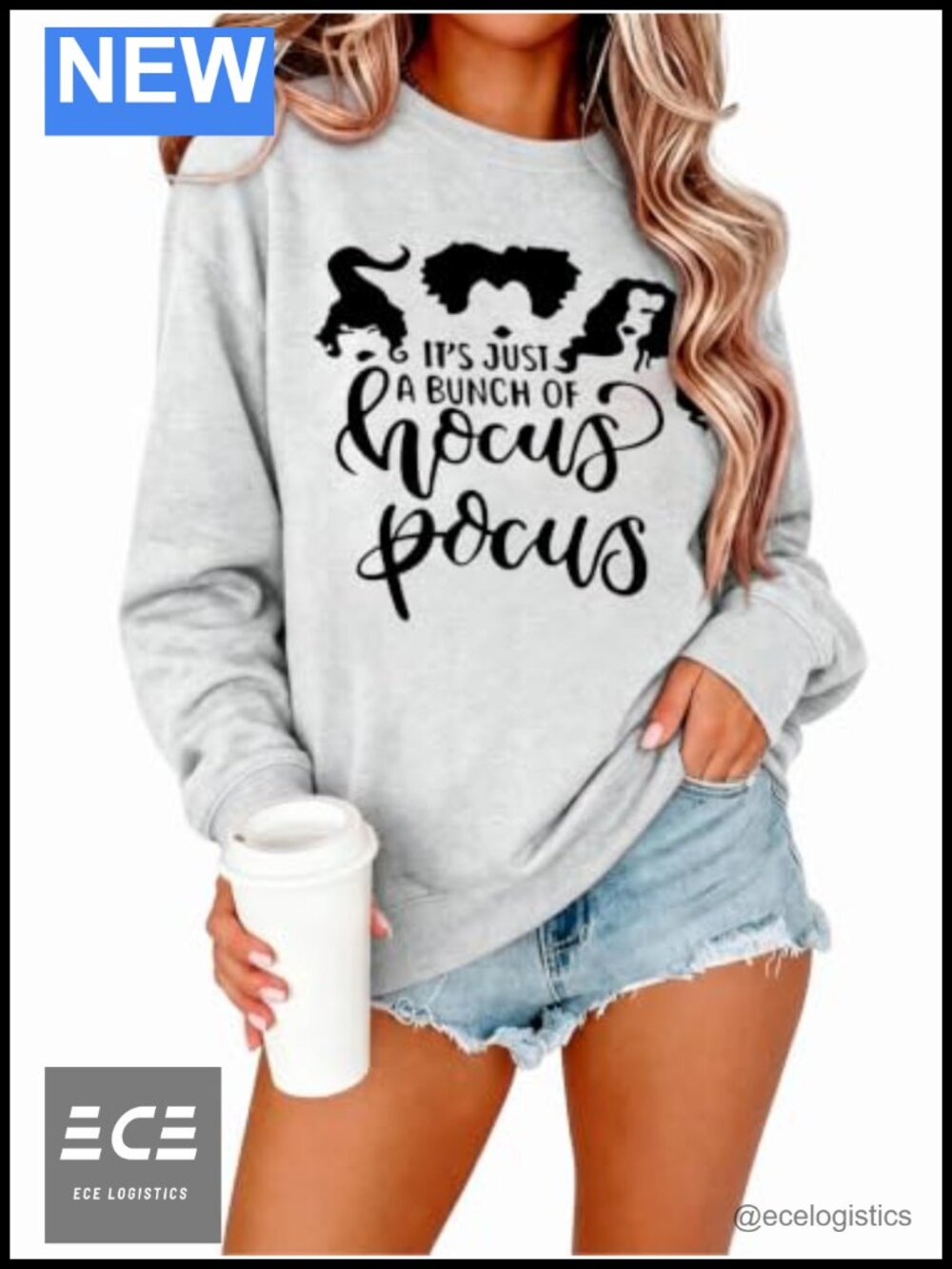 Women's Halloween Sweatshirt Long Sleeve Cotton Blend Pullover Top